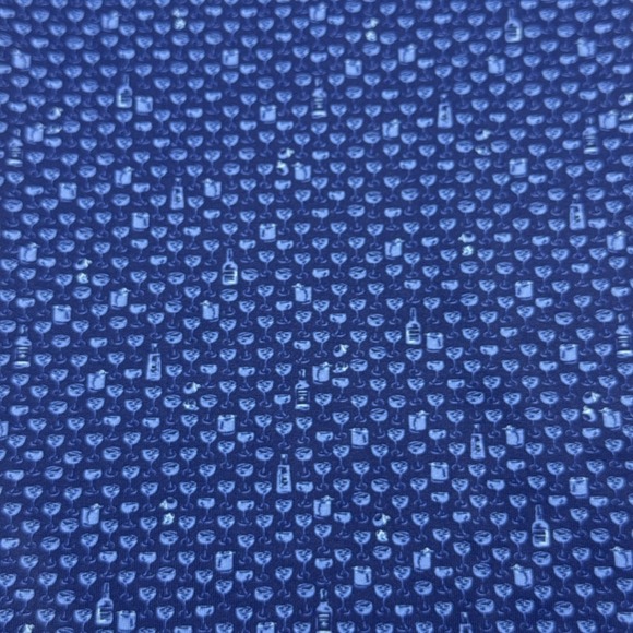 Peter Millar Summer Comfort Whisky Sour Cocktail Polo Golf Shirt Blue Men's Sz M - Picture 11 of 11